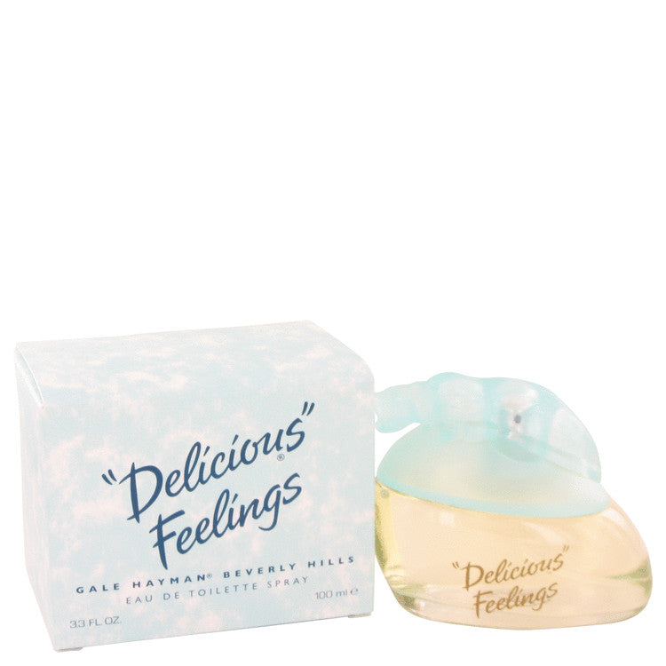 DELICIOUS FEELINGS by Gale Hayman Eau De Toilette Spray (New Packaging) 3.4 oz for Women - Banachief Outlet
