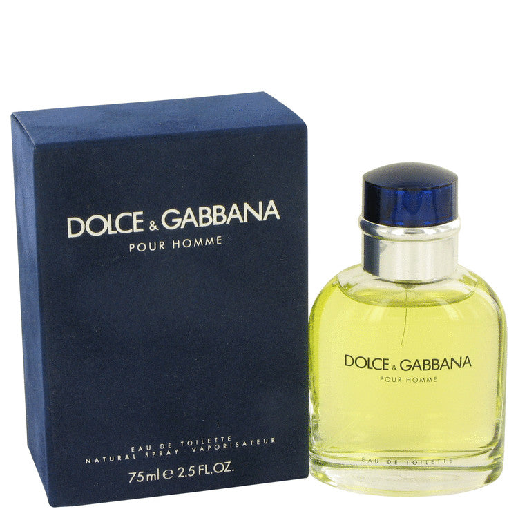 DOLCE & GABBANA by Dolce & Gabbana Eau De Toilette Spray 2.5 oz for Men - Banachief Outlet