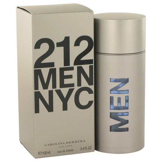 212 by Carolina Herrera Eau De Toilette Spray (New Packaging) 3.4 oz for Men - Banachief Outlet