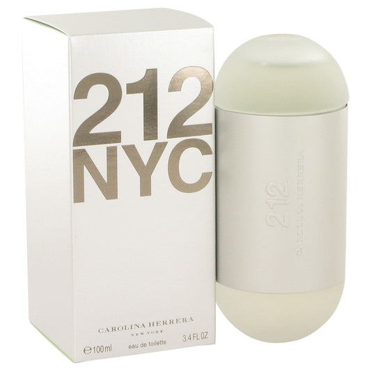 212 by Carolina Herrera Eau De Toilette Spray (New Packaging) 3.4 oz for Women - Banachief Outlet