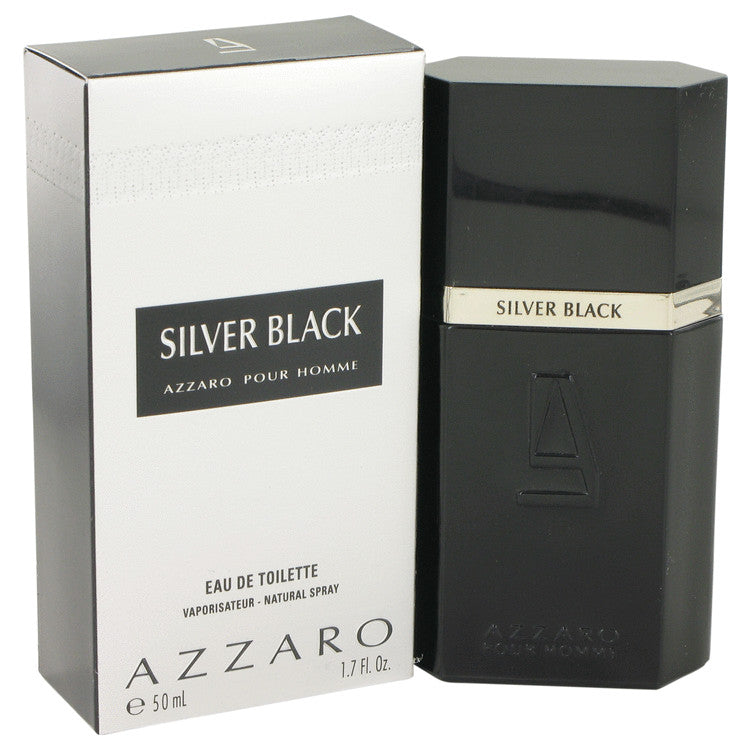 Cologne Silver Black by Azzaro Eau De Toilette Spray 1.7 oz for Men - Banachief Outlet