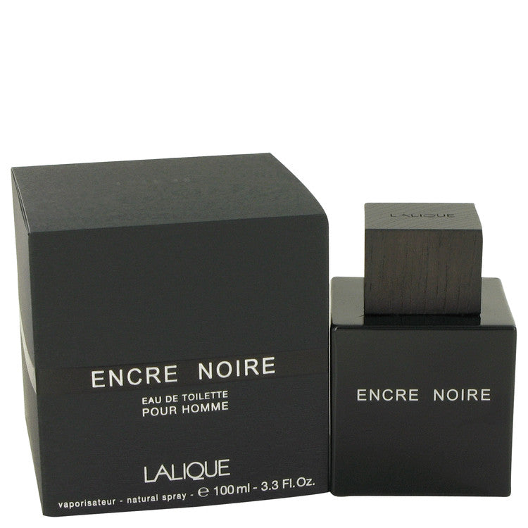 Encre Noire by Lalique Eau De Toilette Spray 3.4 oz for Men - Banachief Outlet