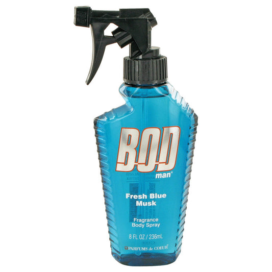 Bod Man Fresh Blue Musk by Parfums De Coeur Body Spray 8 oz for Men - Banachief Outlet