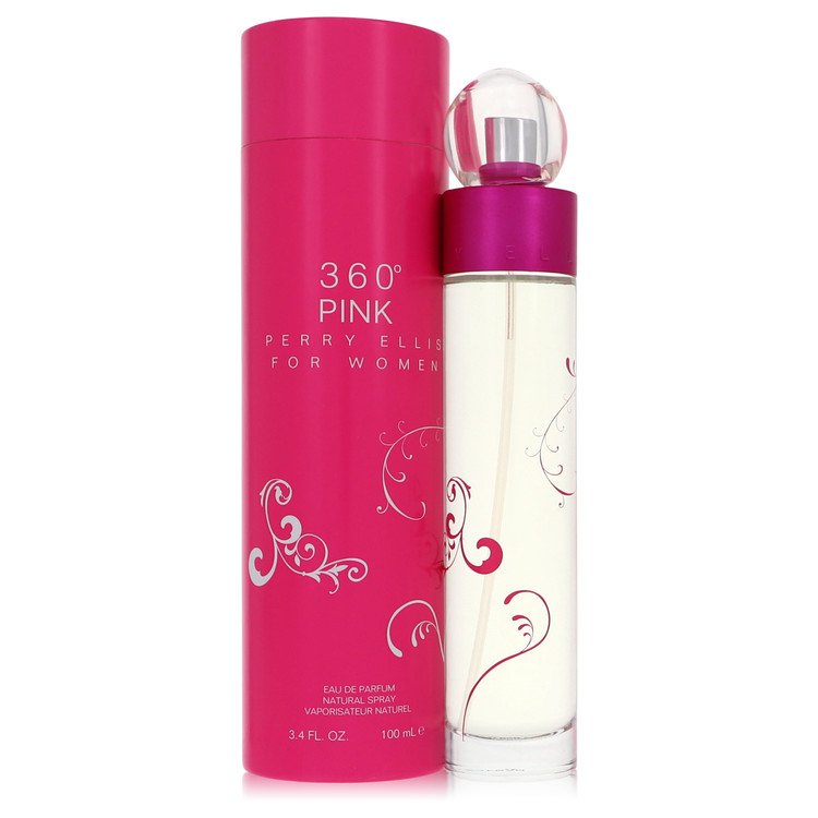 perry ellis 360 Pink by Perry Ellis Eau De Parfum Spray 3.4 oz for Women