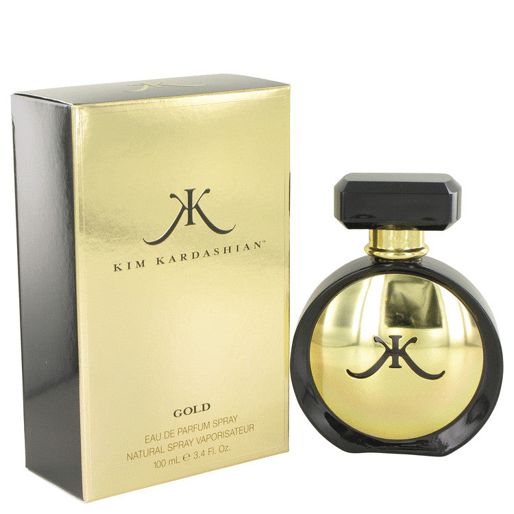 Perfume Kim Kardashian Gold by Kim Kardashian Eau De Parfum Spray 3.4 oz for Women - Banachief Outlet