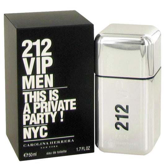 212 Vip by Carolina Herrera Eau De Toilette Spray 1.7 oz for Men - Banachief Outlet