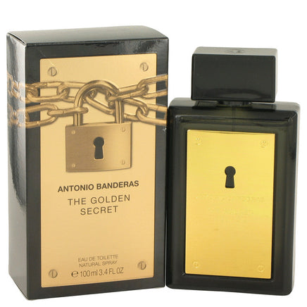The Golden Secret by Antonio Banderas Eau De Toilette Spray 3.4 oz for Men - Banachief Outlet
