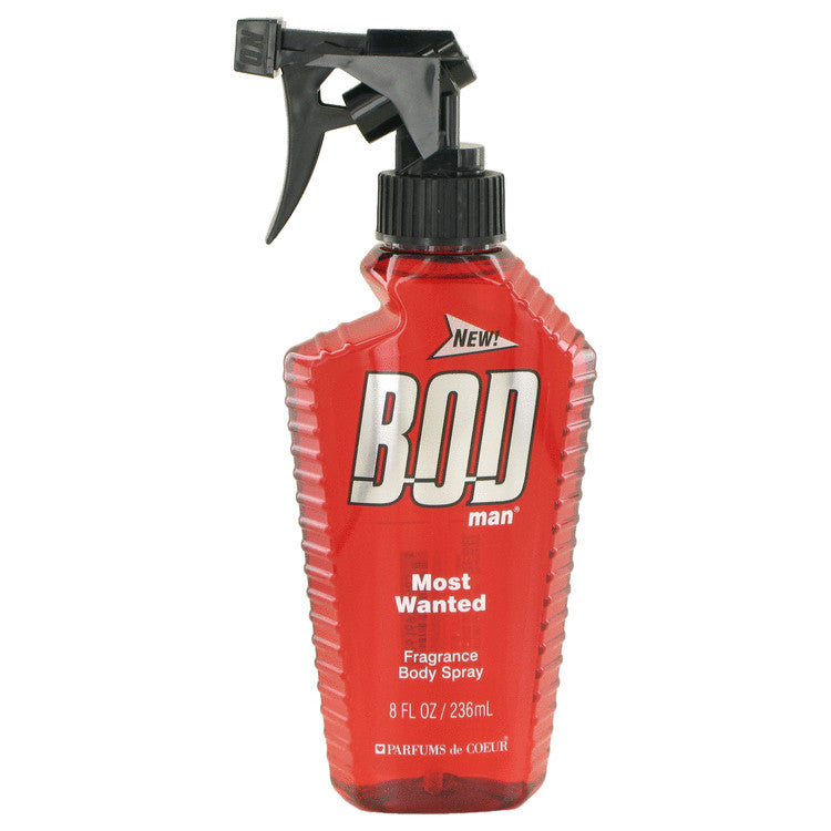 Bod Man Most Wanted by Parfums De Coeur Fragrance Body Spray 8 oz for Men - Banachief Outlet