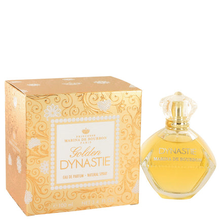 Golden Dynastie by Marina De Bourbon Eau De Parfum Spray 3.4 oz for Women - Banachief Outlet