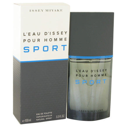 Cologne L'eau D'Issey Pour Homme Sport by Issey Miyake 3.4 oz Eau De Toilette Spray for Men - Banachief Outlet