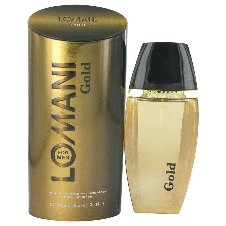 Lomani Gold by Lomani Eau De Toilette Spray 3.3 oz for Men - Banachief Outlet
