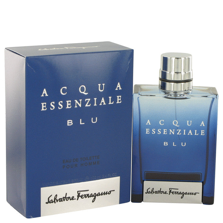 Acqua Essenziale Blu by Salvatore Ferragamo Eau De Toilette Spray 3.4 oz for Men