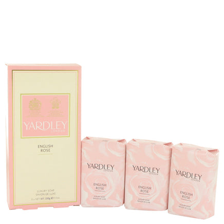 English Rose Yardley by Yardley London 3 x 3.5 oz  Luxury Soap 3.5 oz for Women - Banachief Outlet