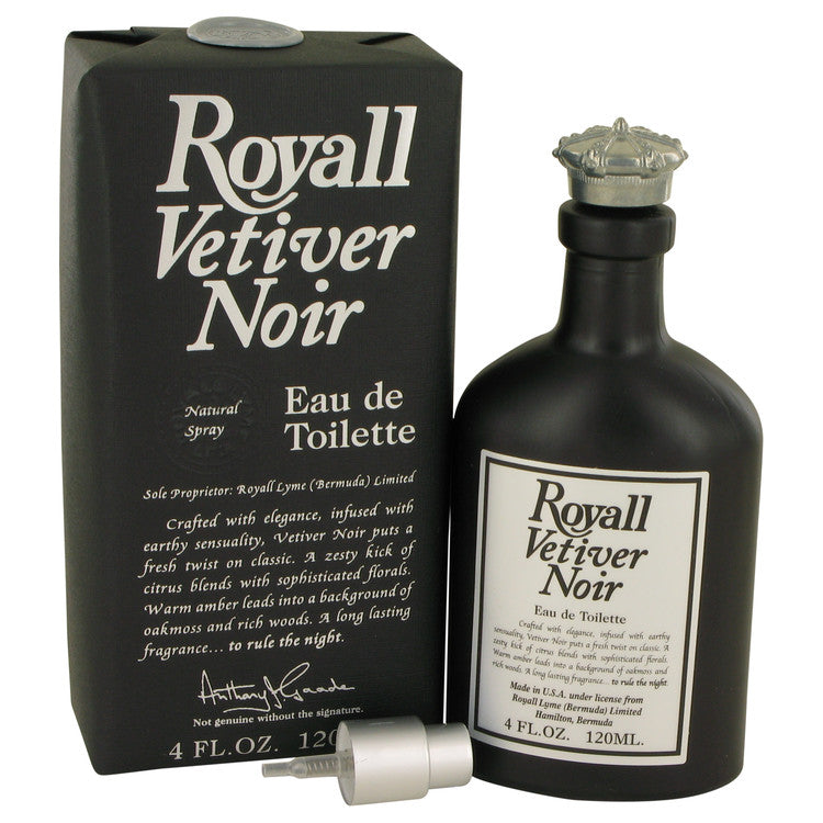 Royall Vetiver Noir by Royall Fragrances Eau de Toilette Spray 4 oz for Men - Banachief Outlet
