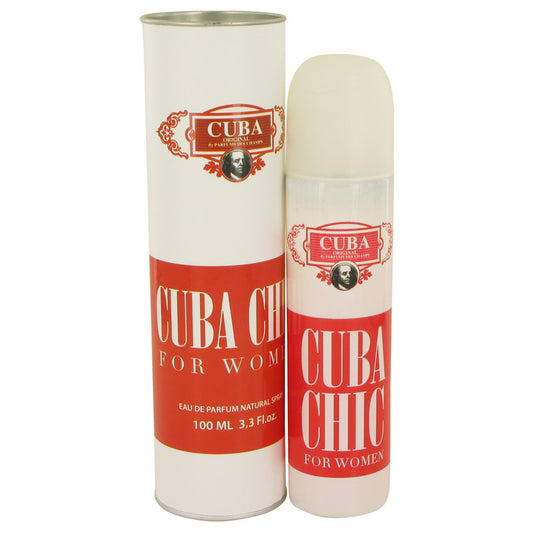 Perfume Cuba Chic by Fragluxe Eau De Parfum Spray 3.3 oz for Women - Banachief Outlet