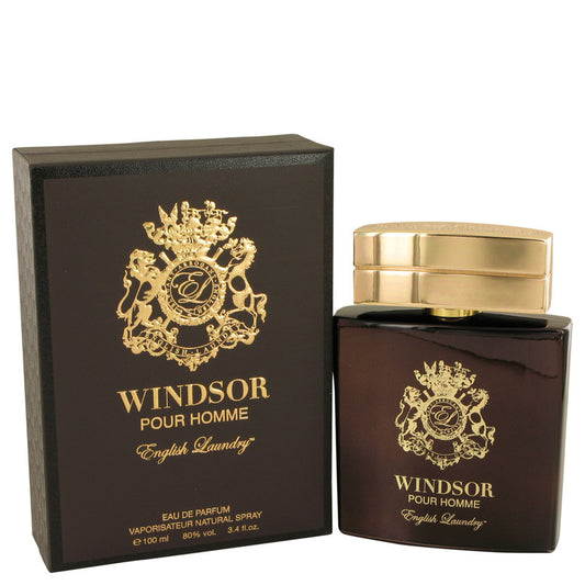 Windsor Pour Homme by English Laundry Eau De Parfum Spray 3.4 oz for Men - Banachief Outlet