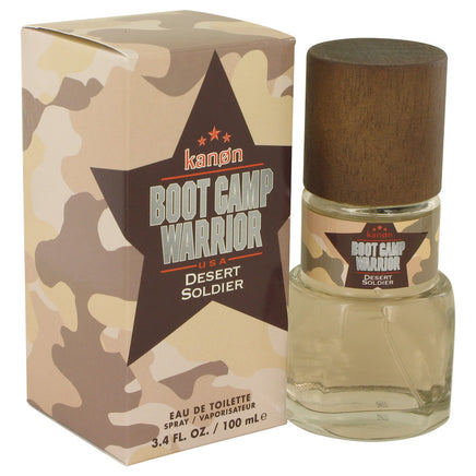Kanon Boot Camp Warrior Desert Soldier by Kanon Eau De Toilette Spray 3.4 oz for Men - Banachief Outlet