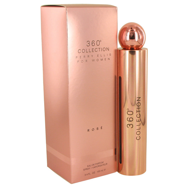 Perry Ellis 360 Collection Rose by Perry Ellis Eau De Parfum Spray 3.4 oz for Women - Banachief Outlet