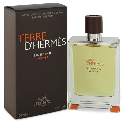 Terre D'hermes Eau Intense Vetiver by Hermes Eau De Parfum Spray 3.3 oz for Men - Banachief Outlet