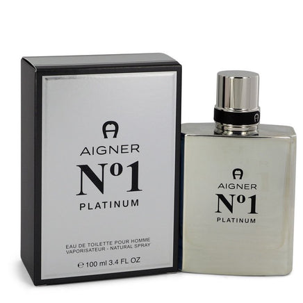 Aigner No. 1 Platinum by Etienne Aigner Eau De Toilette Spray 3.4 oz for Men - Banachief Outlet