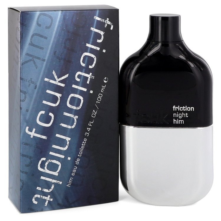 FCUK Friction Night by French Connection Eau De Toilette Spray 3.4 oz for Men - Banachief Outlet
