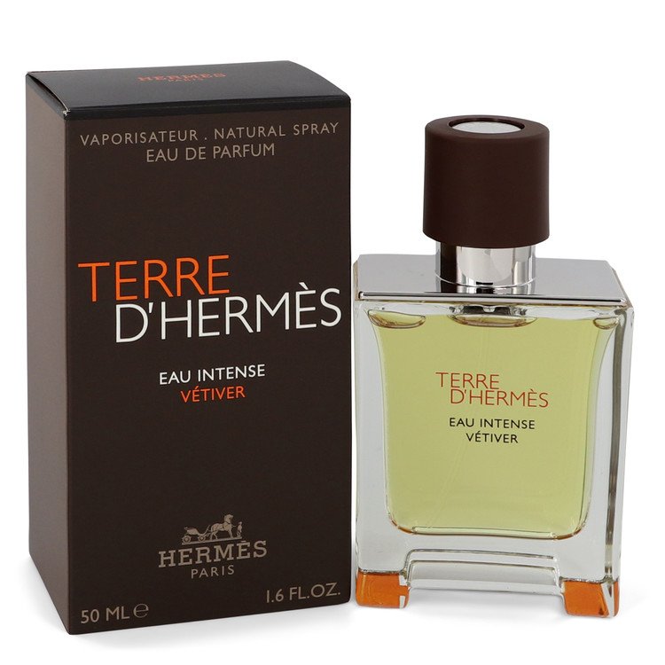 Terre D'hermes Eau Intense Vetiver by Hermes Eau De Parfum Spray 1.7 oz for Men - Banachief Outlet