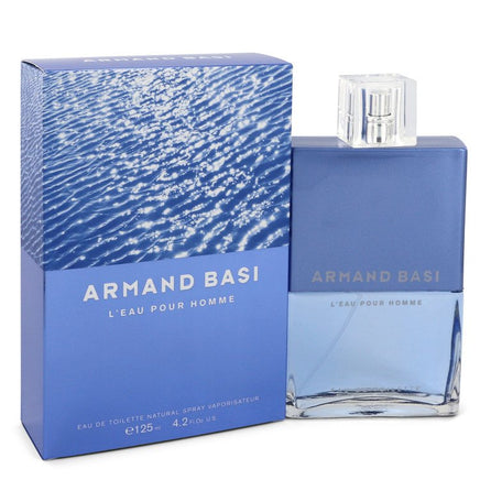 Armand Basi L'eau Pour Homme by Armand Basi Eau De Toilette Spray 4.2 oz for Men - Banachief Outlet