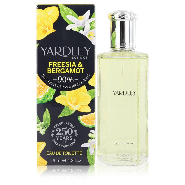 Yardley Freesia & Bergamot by Yardley London Eau De Toilette Spray 4.2 oz for Women - Banachief Outlet