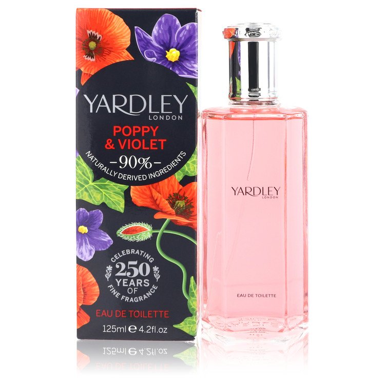 Yardley Poppy & Violet by Yardley London Eau De Toilette Spray 4.2 oz for Women - Banachief Outlet
