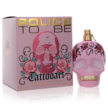 Police To Be Tattoo Art by Police Colognes Eau De Parfum Spray 4.2 oz for Women - Banachief Outlet