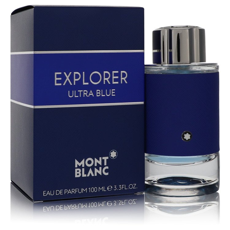 Montblanc Explorer Ultra Blue by Mont Blanc Eau De Parfum Spray 3.3 oz for Men - Banachief Outlet