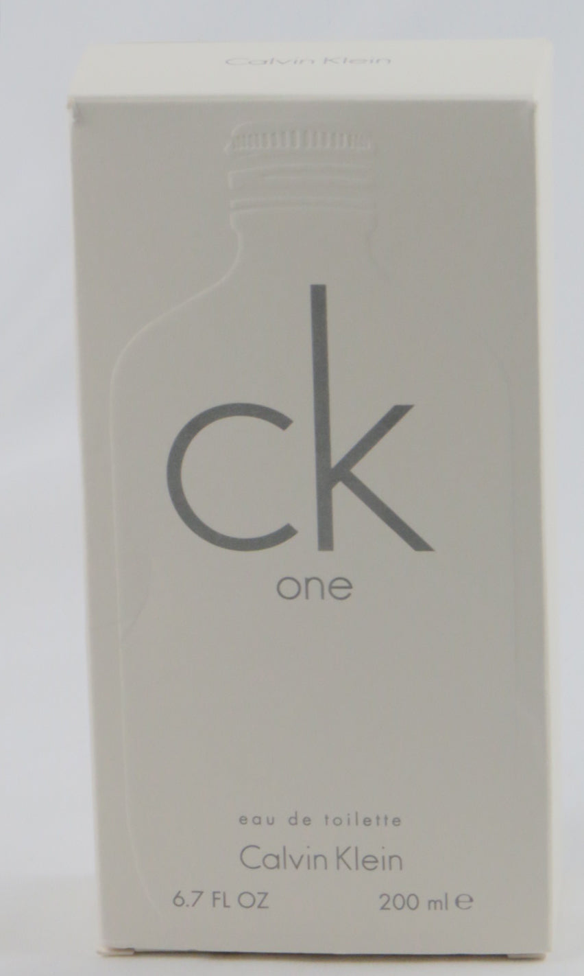 Cologne CK ONE by Calvin Klein 6.6 oz Eau De Toilette Spray (Unisex)  for Men - Banachief Outlet