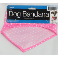 Dog Bandana Polka Dot Dog Bandana with Snap Closure